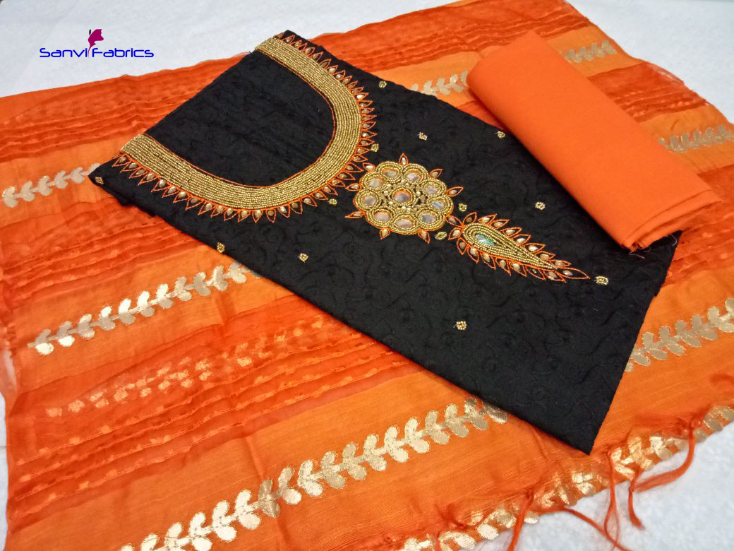 Al Karam Chikankari Vol-4 Wholesale Embroidered Dress Material -  textiledeal.in