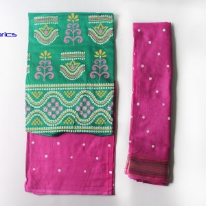 Buy Hand Pigment Bandhani Print Dress Materials Online