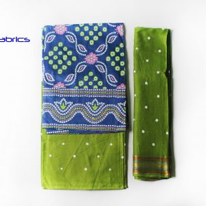 Buy Hand Pigment Bandhani Print Dress Materials Online-SANVI0010